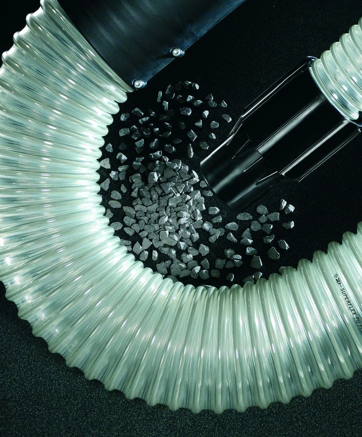 Spånsugslang, Pelletsslang SUPERFLEX PU PLUS H